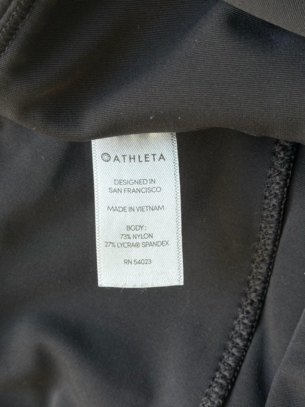 Athleta Stellar Black Zip-Pocket Performance Tight Pants - Picture 4 of 8